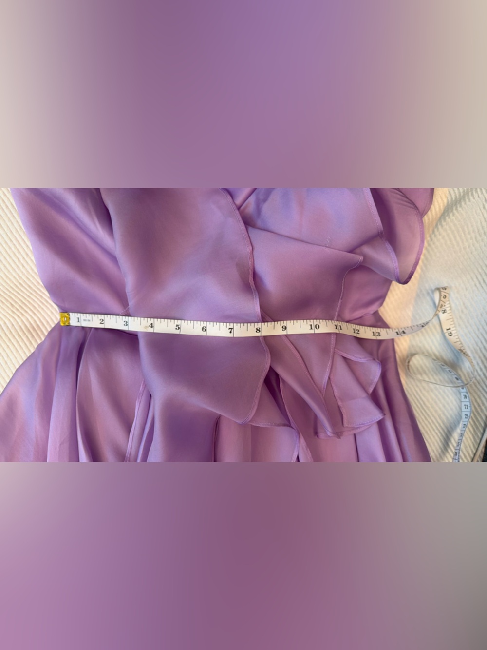 Sonya Moda Rosa Strapless Silk Organza cocktail Dress - Picture 15 of 15